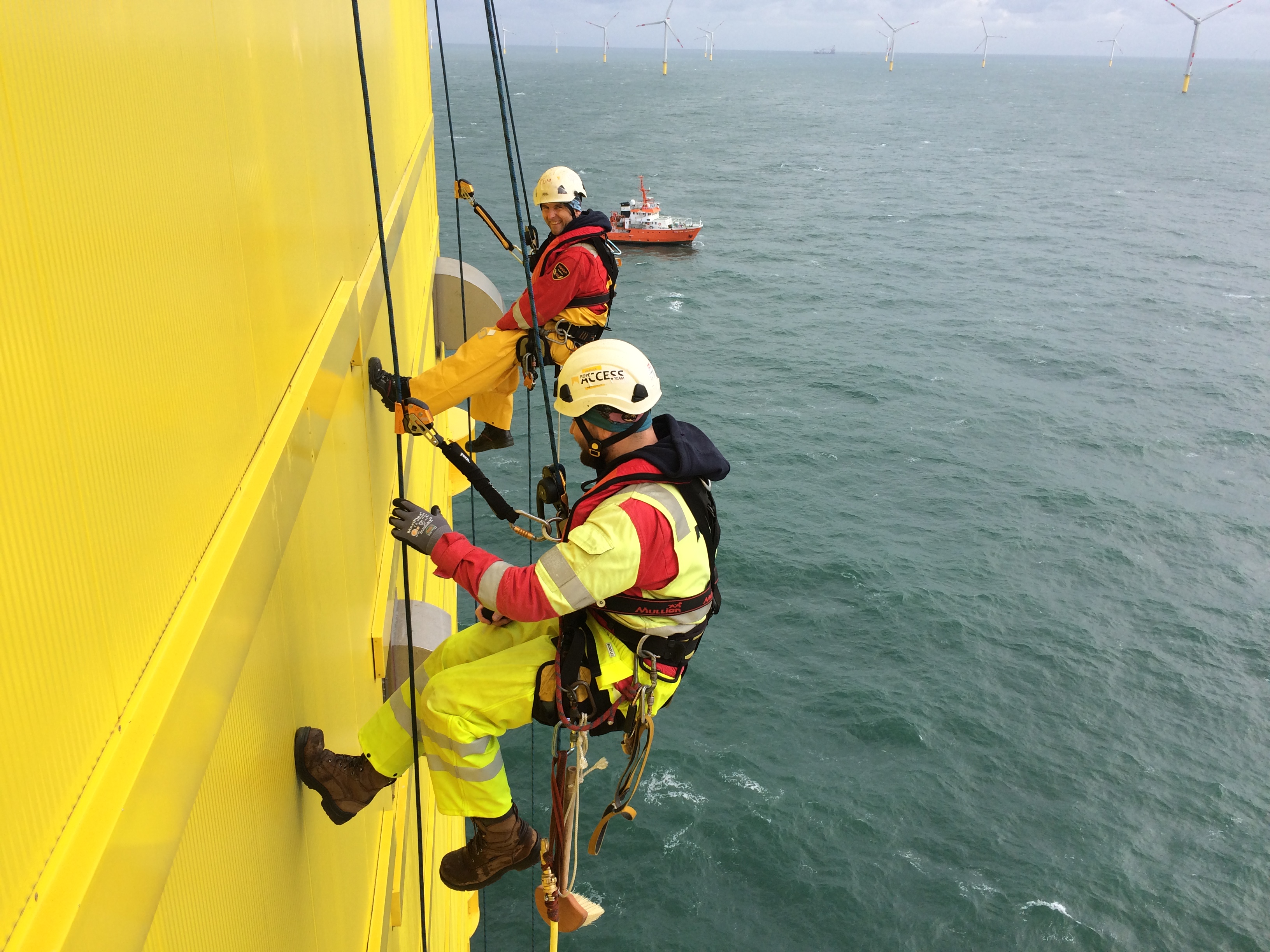 Rope Access Team- Meridian Global Shipping Dubai UAE